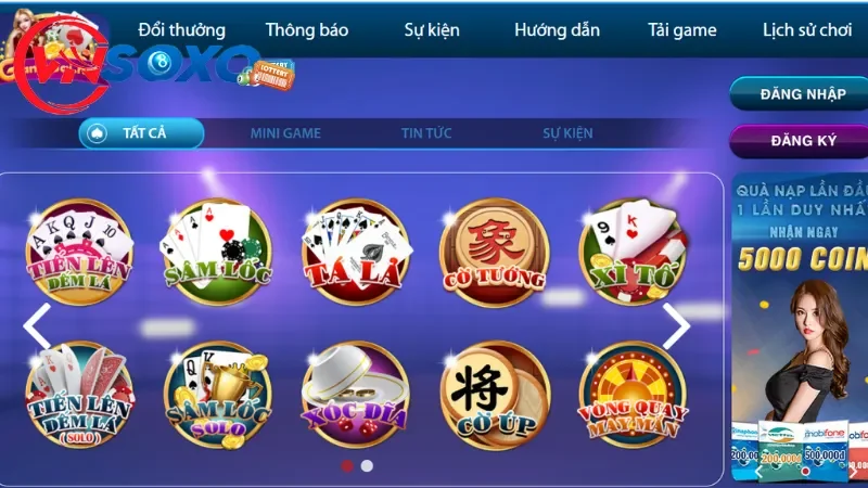 Tổng hợp game bài đổi thưởng thông qua ngân hàng 2024